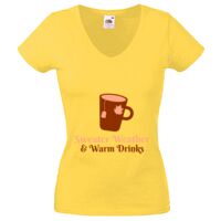 Lady-fit Valueweight V-Neck T-Shirt Thumbnail