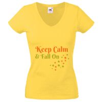 Lady-fit Valueweight V-Neck T-Shirt Thumbnail