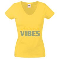 Lady-fit Valueweight V-Neck T-Shirt Thumbnail