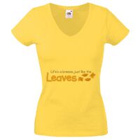 Lady-fit Valueweight V-Neck T-Shirt Thumbnail