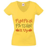 Lady-fit Valueweight V-Neck T-Shirt Thumbnail