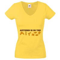 Lady-fit Valueweight V-Neck T-Shirt Thumbnail