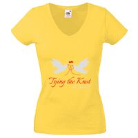 Lady-fit Valueweight V-Neck T-Shirt Thumbnail