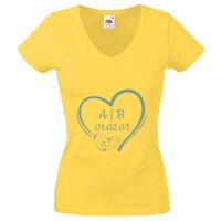 Lady-fit Valueweight V-Neck T-Shirt Thumbnail