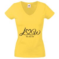 Lady-fit Valueweight V-Neck T-Shirt Thumbnail