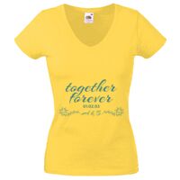 Lady-fit Valueweight V-Neck T-Shirt Thumbnail