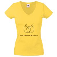 Lady-fit Valueweight V-Neck T-Shirt Thumbnail