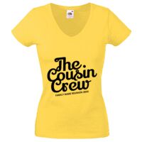 Lady-fit Valueweight V-Neck T-Shirt Thumbnail