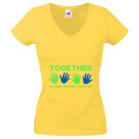 Lady-fit Valueweight V-Neck T-Shirt Thumbnail