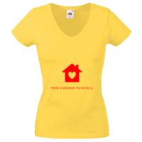 Lady-fit Valueweight V-Neck T-Shirt Thumbnail