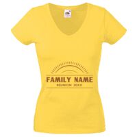 Lady-fit Valueweight V-Neck T-Shirt Thumbnail