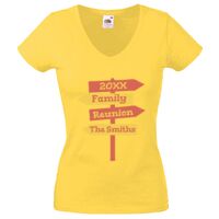 Lady-fit Valueweight V-Neck T-Shirt Thumbnail