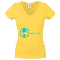 Lady-fit Valueweight V-Neck T-Shirt Thumbnail