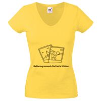 Lady-fit Valueweight V-Neck T-Shirt Thumbnail