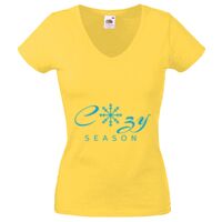Lady-fit Valueweight V-Neck T-Shirt Thumbnail