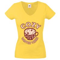 Lady-fit Valueweight V-Neck T-Shirt Thumbnail