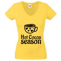 Lady-fit Valueweight V-Neck T-Shirt Thumbnail