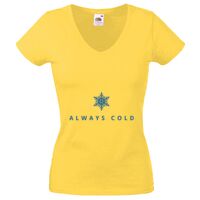 Lady-fit Valueweight V-Neck T-Shirt Thumbnail