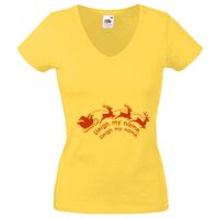 Lady-fit Valueweight V-Neck T-Shirt Thumbnail