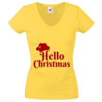 Lady-fit Valueweight V-Neck T-Shirt Thumbnail