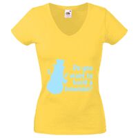 Lady-fit Valueweight V-Neck T-Shirt Thumbnail