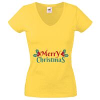 Lady-fit Valueweight V-Neck T-Shirt Thumbnail
