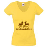 Lady-fit Valueweight V-Neck T-Shirt Thumbnail