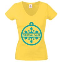 Lady-fit Valueweight V-Neck T-Shirt Thumbnail