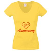 Lady-fit Valueweight V-Neck T-Shirt Thumbnail