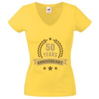 Lady-fit Valueweight V-Neck T-Shirt Thumbnail