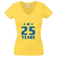 Lady-fit Valueweight V-Neck T-Shirt Thumbnail