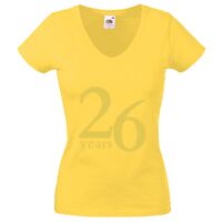Lady-fit Valueweight V-Neck T-Shirt Thumbnail