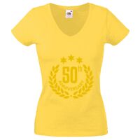 Lady-fit Valueweight V-Neck T-Shirt Thumbnail