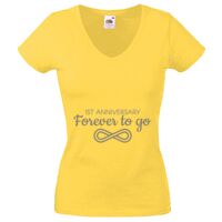Lady-fit Valueweight V-Neck T-Shirt Thumbnail