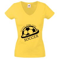 Lady-fit Valueweight V-Neck T-Shirt Thumbnail