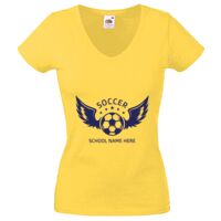 Lady-fit Valueweight V-Neck T-Shirt Thumbnail