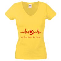 Lady-fit Valueweight V-Neck T-Shirt Thumbnail
