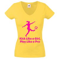 Lady-fit Valueweight V-Neck T-Shirt Thumbnail