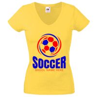 Lady-fit Valueweight V-Neck T-Shirt Thumbnail