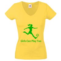 Lady-fit Valueweight V-Neck T-Shirt Thumbnail