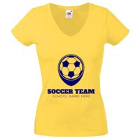 Lady-fit Valueweight V-Neck T-Shirt Thumbnail