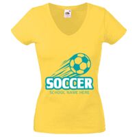 Lady-fit Valueweight V-Neck T-Shirt Thumbnail