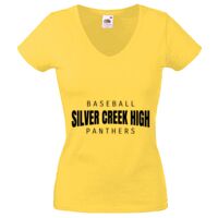 Lady-fit Valueweight V-Neck T-Shirt Thumbnail