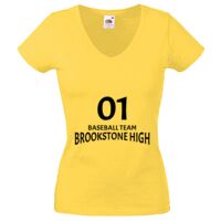 Lady-fit Valueweight V-Neck T-Shirt Thumbnail