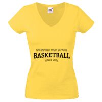 Lady-fit Valueweight V-Neck T-Shirt Thumbnail