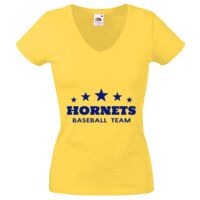 Lady-fit Valueweight V-Neck T-Shirt Thumbnail