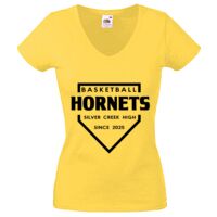 Lady-fit Valueweight V-Neck T-Shirt Thumbnail