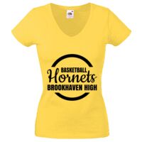 Lady-fit Valueweight V-Neck T-Shirt Thumbnail