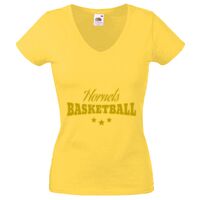 Lady-fit Valueweight V-Neck T-Shirt Thumbnail