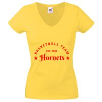 Lady-fit Valueweight V-Neck T-Shirt Thumbnail